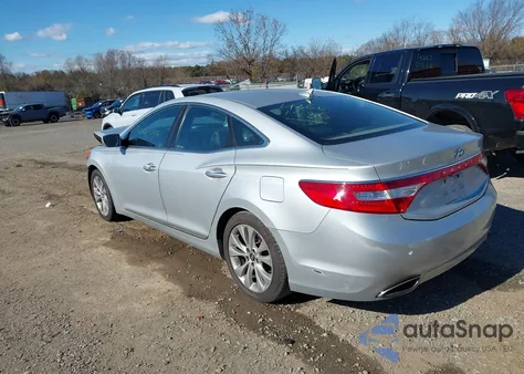 2013 Hyundai Azera z USA, uszkodzony, nr VIN KMHFG4JG5DA313968